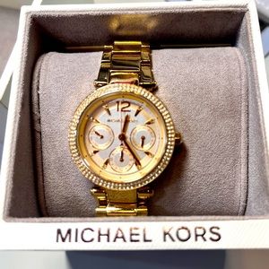 Michael Kors MK6351 Gold Watch